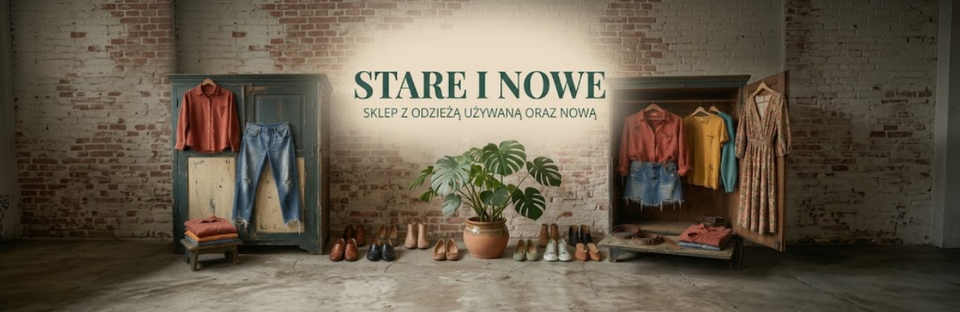 Wnętrze i identyfikacja sklepu Stare i Nowe